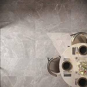 Background tile, Effect other stones, Color grey, Glazed porcelain stoneware, 60x120 cm, Finish antislip
