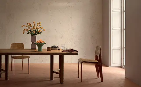 Background tile, Effect other marbles, Color beige, Unglazed porcelain stoneware, 120x280 cm, Finish Honed