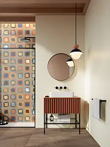 Background tile, Effect unicolor, Color beige, Ceramics, 60x120 cm, Finish matte