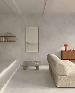 Grundflise, Effekt andre sten, Farve grå, Uglaseret porcelænsstentøj, 120x120 cm, Overflade skridsikker
