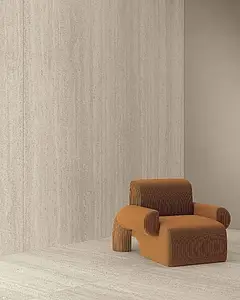 Background tile, Color beige, Unglazed porcelain stoneware, 120x280 cm, Finish antislip