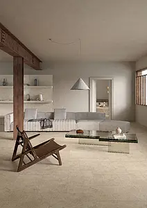 Background tile, Effect other stones, Color beige, Style provence, Glazed porcelain stoneware, 40x60 cm, Finish antislip