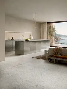 Background tile, Effect other stones, Color beige, Style provence, Glazed porcelain stoneware, 120x120 cm, Finish antislip