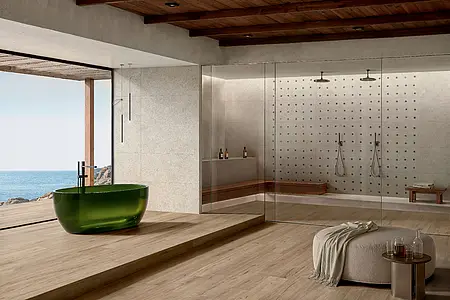 Background tile, Effect other stones, Color beige, Style provence, Glazed porcelain stoneware, 60x120 cm, Finish semi-polished