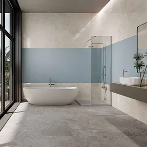 Background tile, Effect ceppo di gré, Color grey, Glazed porcelain stoneware, 60x120 cm, Finish antislip