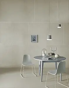 Background tile, Color white, Unglazed porcelain stoneware, 120x120 cm, Finish antislip