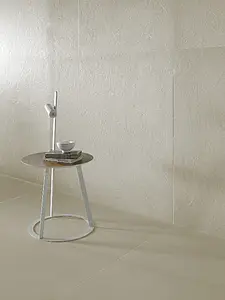 Background tile, Color white, Unglazed porcelain stoneware, 120x120 cm, Finish antislip