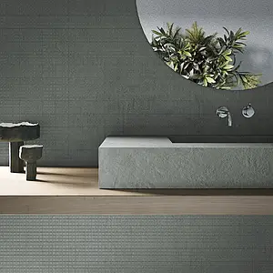 Mosaic tile, Color grey, Unglazed porcelain stoneware, 30x30 cm, Finish antislip