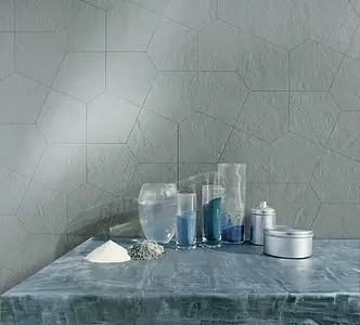 Background tile, Color beige, Unglazed porcelain stoneware, 9.65x16.62 cm, Finish antislip