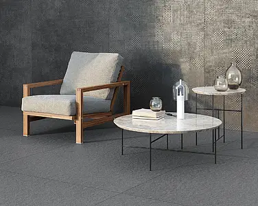 Background tile, Color grey, Style patchwork, Unglazed porcelain stoneware, 120x250 cm, Finish antislip
