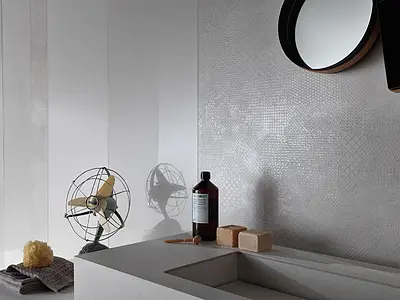 Background tile, Color beige, Style patchwork, Unglazed porcelain stoneware, 120x250 cm, Finish antislip