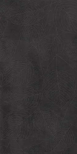 Gigacer, Concrete Signs, 4.8CONC60120GRALEA_Concrete Signs Graphite Leaves 4.8mm