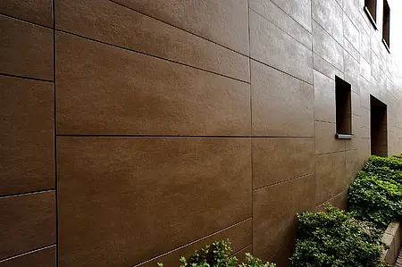 Background tile, Effect concrete, Color brown, Unglazed porcelain stoneware, 60x120 cm, Finish antislip