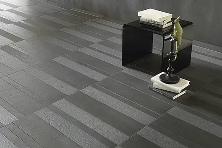 Background tile, Effect concrete, Color grey, Unglazed porcelain stoneware, 120x250 cm, Finish antislip