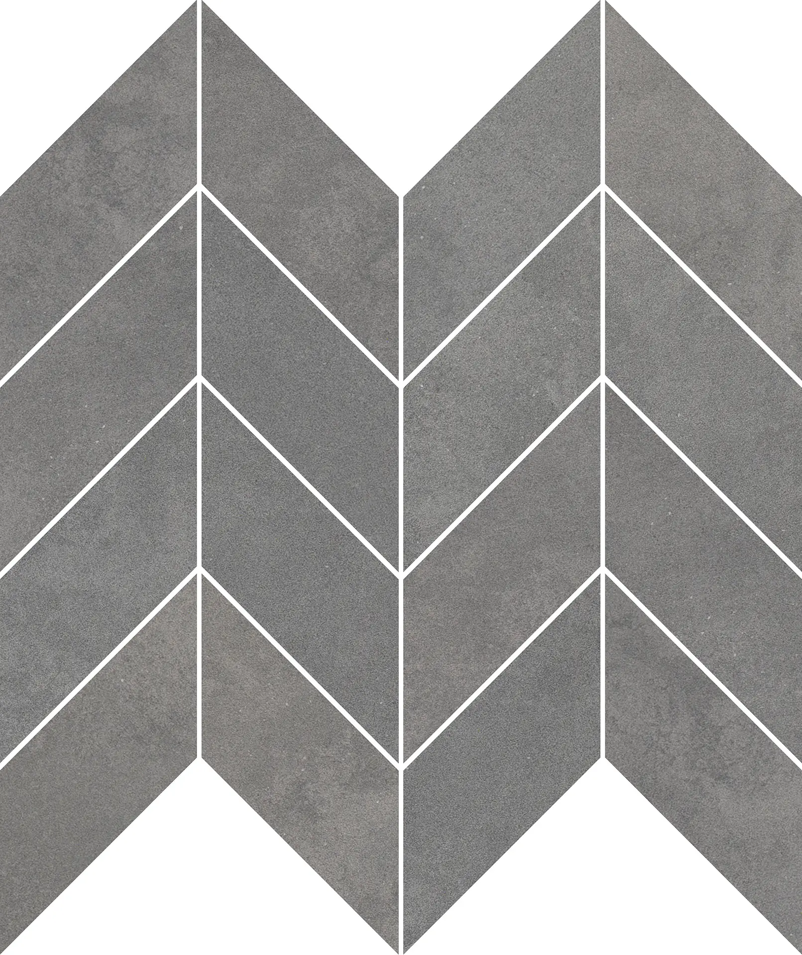 Elementa Chevron Mosaic Cool Stone Gigacer Elementa