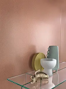 Background tile, Color pink, Unglazed porcelain stoneware, 120x250 cm, Finish matte