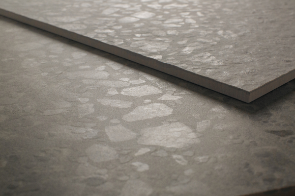 Farbe graue, Hintergrundfliesen, Unglasiertes Feinsteinzeug, 120x120 cm, Oberfläche rutschfeste