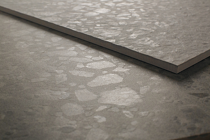 Hintergrundfliesen, Farbe graue, Unglasiertes Feinsteinzeug, 120x120 cm, Oberfläche rutschfeste