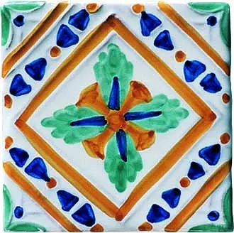 Giovanni De Maio, Ceramica Artistica Vietrese, Toledo Colorato A Rilievo Decori