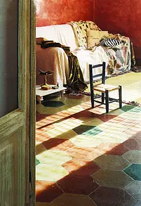 Taustalaatta, Väri beige väri, Sementti, 20x20 cm, Pinta matta