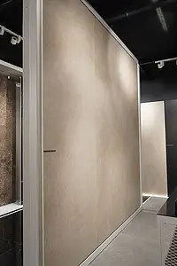 Carrelage, Effet pierre,grès, Teinte beige, Grès cérame non-émaillé, 120x360 cm, Surface antidérapante