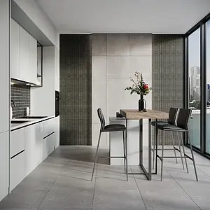 Background tile, Effect stone,sandstone, Color grey, Unglazed porcelain stoneware, 60x60 cm, Finish antislip