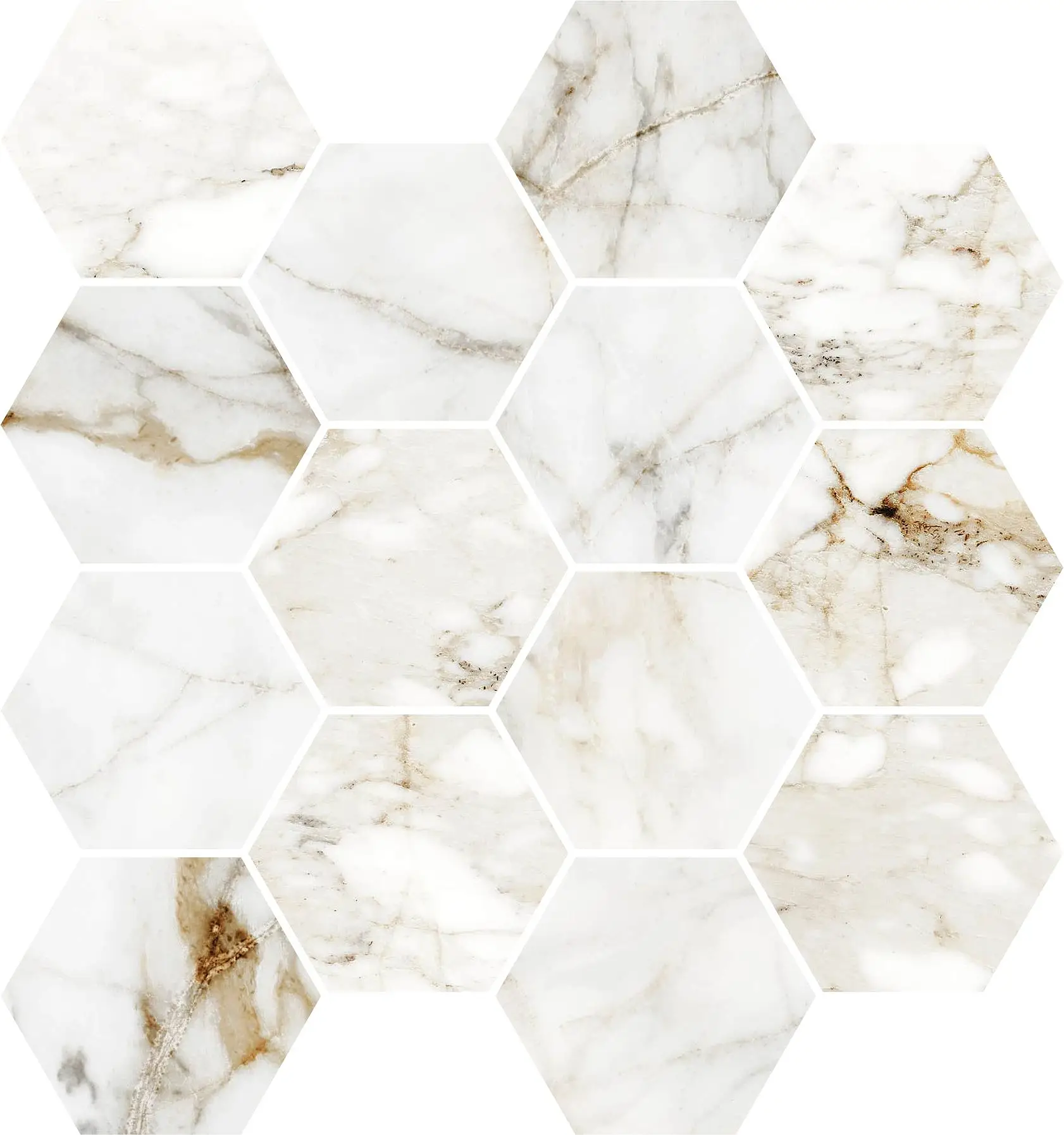 Barnaby Hexagono Pulido White Halcon Barnaby