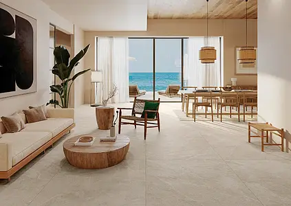 Background tile, Effect other stones, Color beige, Glazed porcelain stoneware, 120x120 cm, Finish antislip