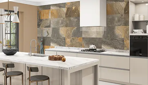 Background tile, Effect other stones, Color brown, Glazed porcelain stoneware, 30x60 cm, Finish matte