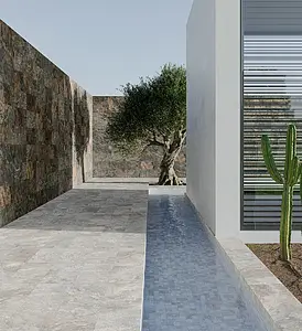 Background tile, Effect other stones, Color brown, Glazed porcelain stoneware, 30x60 cm, Finish matte