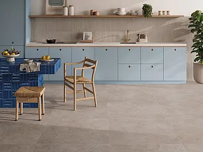 Background tile, Effect other stones, Color grey, Glazed porcelain stoneware, 90x90 cm, Finish antislip