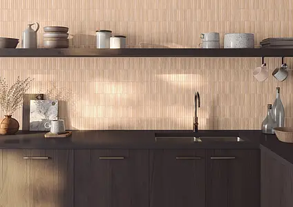 Mosaic effect tiles, Effect terracotta, Color beige,pink, Ceramics, 20x20 cm, Finish matte