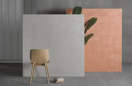 Background tile, Effect unicolor, Color beige,grey, Style designer, Ceramics, 20x20 cm, Finish matte
