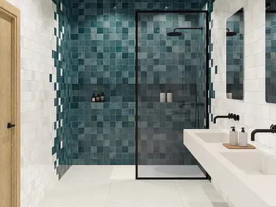 Background tile, Effect concrete, Color beige,grey, Glazed porcelain stoneware, 90x90 cm, Finish matte