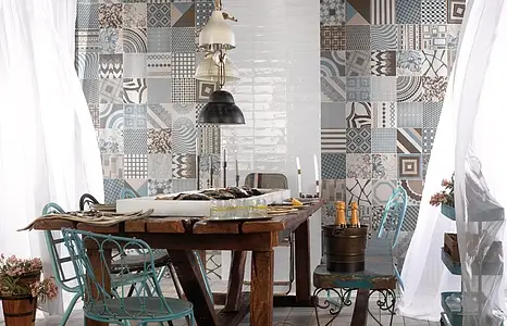 Background tile, Effect unicolor, Color white, Ceramics, 7.5x30 cm, Finish glossy