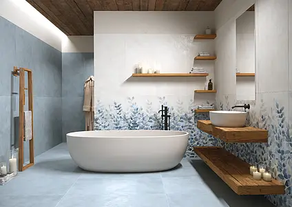 Grundflise, Effekt harpiks, Farve beige, Glaseret porcelænsstentøj, 60x120 cm, Overflade skridsikker