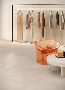 Grundflise, Effekt harpiks, Farve beige, Glaseret porcelænsstentøj, 90x90 cm, Overflade skridsikker