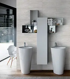 Background tile, Effect other stones, Color grey, Ceramics, 20x50 cm, Finish matte