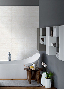 Background tile, Effect other stones, Color grey,white, Ceramics, 20x50 cm, Finish matte