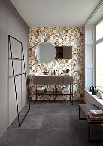 Smart Ceramic Tiles produced by Herberia Сeramiche, Style patchwork, Unicolor effect