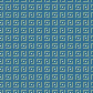 Mosaico, Colore blu, Vetro, 33.33x33.33 cm, Superficie lucida
