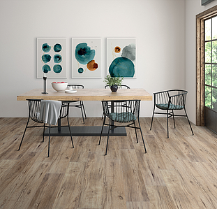 Background tile, Effect wood, Color brown, Glazed porcelain stoneware, 20x120 cm, Finish matte