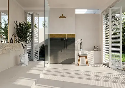 Beton,Badezimmer,Schwarz&weiß