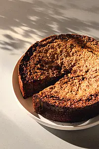 Background tile, Effect concrete, Color white, Glazed porcelain stoneware, 120x120 cm, Finish antislip