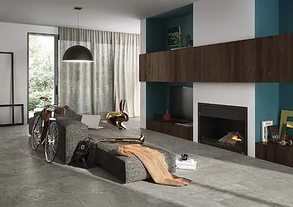 Background tile, Effect other stones, Color grey, Unglazed porcelain stoneware, 30x60 cm, Finish matte