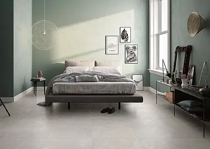 Background tile, Effect stone,other stones, Color grey,white, Unglazed porcelain stoneware, 60x60 cm, Finish matte