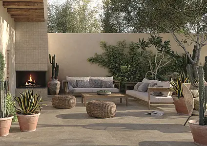 Background tile, Effect other stones, Color beige, Glazed porcelain stoneware, 60x90 cm, Finish antislip