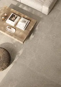 Background tile, Effect other stones, Color beige, Glazed porcelain stoneware, 120x120 cm, Finish antislip