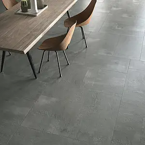 Effect concrete, Color grey, Background tile, Unglazed porcelain stoneware, 60x60 cm, Finish antislip