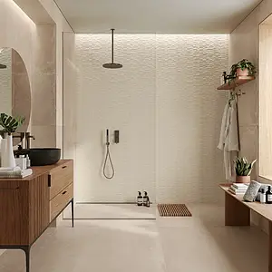 Background tile, Effect unicolor, Color beige, Glazed porcelain stoneware, 60x120 cm, Finish matte